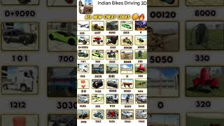 Indian Bike Driving 3D: The Ultimate Cheat Code Guide #getthecheatcode #games #shorts  #gaming