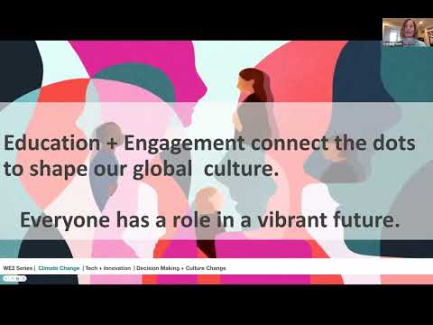 WE2 Series: Climate Change & Water Education | World Water Day Event | March 22, 2022