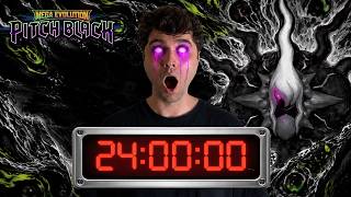 Master Set PITCH BLACK in 24 Hours…or Give It All Away (Pokemon Card Challenge)
