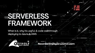 Serverless Framework: Concepts + Code Walkthrough | Deploying To AWS, Azure & Multi-Cloud