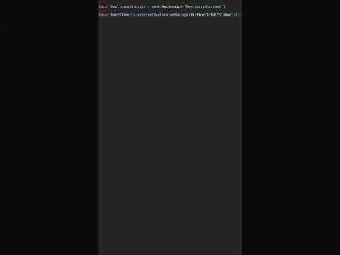 How to make a slider GUI in roblox #robloxstudio