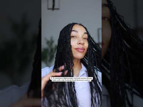 Wash Your Braids! 🫶🏽 Details in the caption #protectivestyles #braids #washday