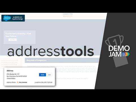Demo Jam: AddressTools for Higher Ed