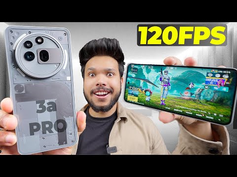 Nothing Phone 3A Pro BGMI/Gaming Extreme Test with FPS meter