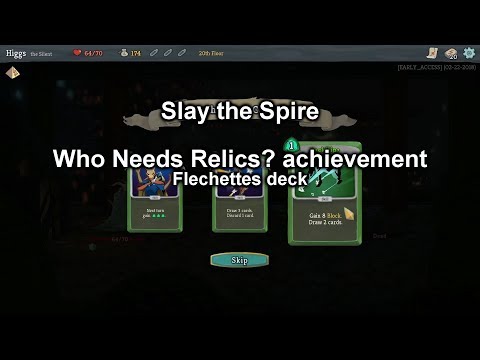 [Slay the Spire] Who Needs Relics? - Flechettes deck