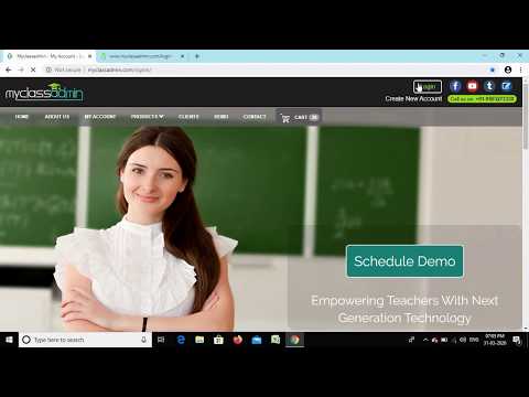How to conduct Live Lectures through MyClassAdmin