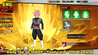 Dragon Ball Adventure RPG Private Server - Daily top up 1000¥ - Yuan card ( X7Game )