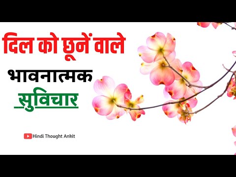 दिल को छूनें वाले भावनात्मक सुविचार! Aaj ka Suvichar | Quotes | Vachan | Suvichar | Hindi Thought