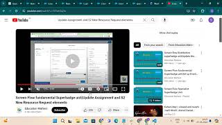 UPDATE ASSIGNMENT AND S2 NEW RESOURCE REQUEST ELEMENTS | CHALLENGE NO 2 #salesforce #superbadge