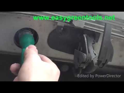 Mercedes hood emblem renewal on C class W203 - short version