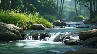Healing Sleep Music, Beautiful Peaceful, Calm Music, Meditation, Nature Sounds, Water River Sounds