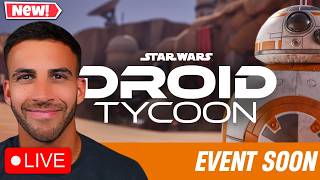 🔴LIVE - BB-8 LIVE EVENT IN FORTNITE DROID TYCOON DAY 2