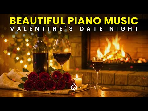 🌹 Romantic Date Night Music | Beautiful Piano Background Music for Romantic & Cozy Atmosphere