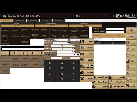 Billing software for restaurant | Restaurant POS Billing Software | Free Download | Lifetime License