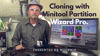 How to clone with Minitool Partition Wizard Pro.