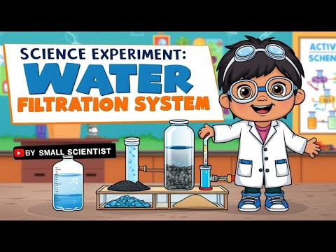 DIY Water Filtration System for Kids | Science Experiments | Learn & Fun | Mini-Scientist Projects