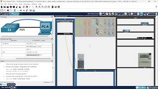 1.1.7 Packet Tracer - Basic Switch Configuration - Physical Mode