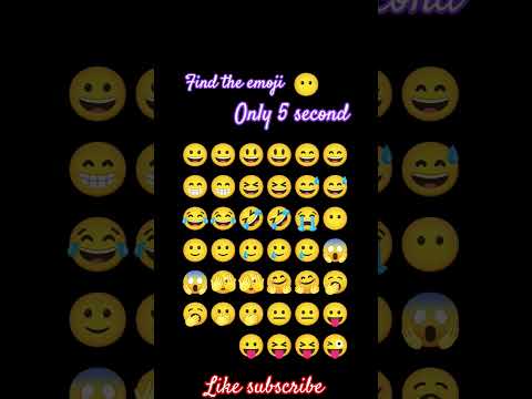 Find the emoji 5 second #emoji #youtubeshorts