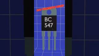 how transistor works? #electronics #transistor #3d #learnelectronics