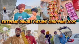 DIWALI PATAKE SHOPPING 2025😱🔥~ Biggest Firecracker Haul💣 | Prabh Buttar🔥