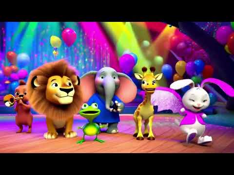 🎉 Party Animal Fun! | Dance & Move Song for Kids | Animal Action Song 🎶| Party Song for Kid