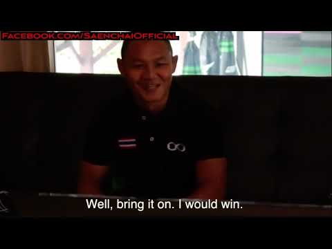 saenchai on fighting McGregor