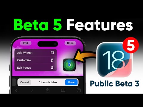 iOS 18 Beta 5 & Public Beta 3: Features Changes Bugs in iPhone 15 Plus