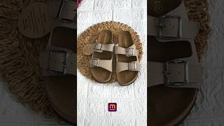 Meesho beautiful flat sandal haul 😍 affordable price #meesho #viral #affordable #sandals