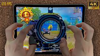 iPad Pro M2 PUBG HANDCAM 🔥Smooth+120FPS ❤️  Pubg Test/ Gameplay/ Graphic Settings🔥