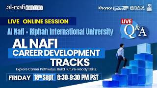 Al Nafi × Riphah | Career Development Tracks | 18 Sept 2026 | Career Pathways & Future-Ready Skillsa