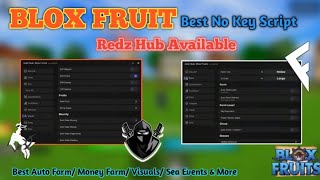 [Roblox Hack] Blox Fruit Redz Hub Script New Updated Available Full Tutorial | No Key | Working ✅️
