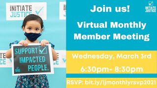 March 2021 Member Meeting: Learn about AB 1509!