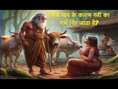 किस पाप के कारण स्त्री का गर्भ गिर जाता है|Why do Women have a Miscarriage| lord Vishnu Revealed|