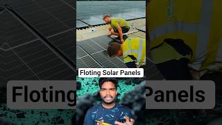 Floating Solar system 🙌🏻 #solarsystem #technology #shortvideo