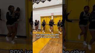 Works like a charm🏀 #cheerleading #basketball #highschoolbasketball #highschoolsports #highschool