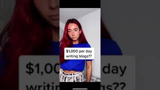 You Can Make $1000+ Per Day Writing Blogs