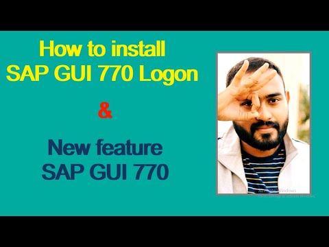 How to install SAP GUI 770 Logon | New feature in SAP GUI 770 |