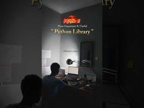 Part - 11 ' Python Library ' #shorts #coding #shortsfeed #python #students #college #success #ai #1m