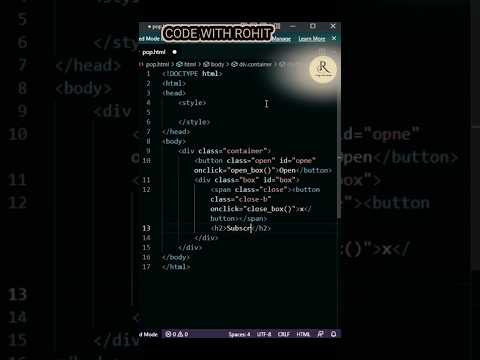 Mini project 5 || #html #css #javascript #webdevelopment #project #coding #code #programming