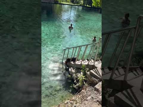 Unbelievably Clear Water! 😳🌊 | Hidden Nature Spot You Must See #nature #crystalclearwater #travel