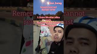 Lessons Learned Being An OFW in Saudi Arabia #lessonslearned #buhayofw #journey #ofwinsaudiarabia