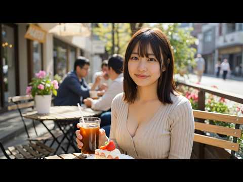 外でデート中にピンクのイタズラしてみた💖Let's date outdoors