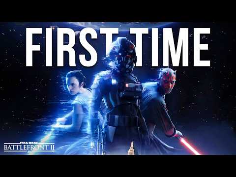 FIRST TIME Playing Star Wars Battlefront II