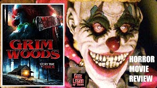 GRIM WOODS ( 2017 Kirsten Armstrong ) aka THE BOOK OF NIGHTMARES Horror Movie review