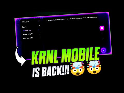 New Update KRNL  Mobile Executor [MediaFire]
