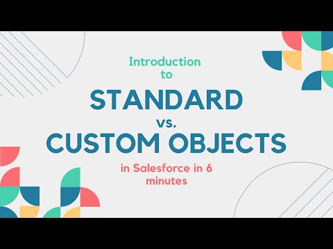 Standard & Custom Objects | Create custom object | When to use which | Best Practices in Salesforce