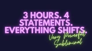 EVERYTHING ALWAYS WORKS OUT FOR YOU — 3 HOUR SUBCONSCIOUS REPROGRAMMING BOOSTER (Rapid Fire)