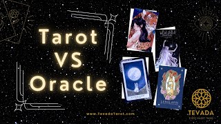 Tarot VS Oracle | Tarot and Oracle difference #tarotcards #oraclecards #divinationtools