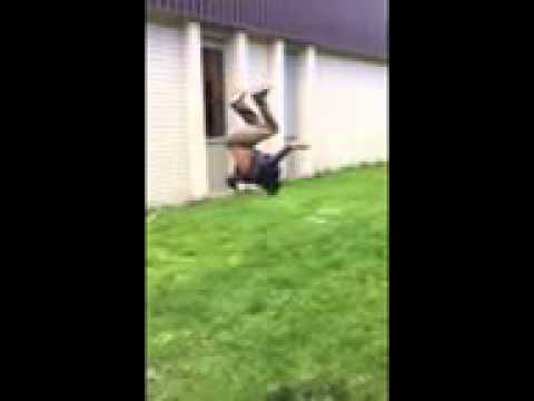 Indian kid face plants