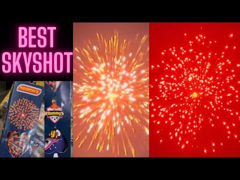 Moorthy Fireworks Rummy Skyshot-Red color Cracker Testing 2025 #crackers #fireworks #diwali #bomb